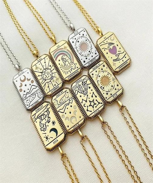 creative gothic tarot card retro women039s 16k gold plated pendant necklace square sun moon world love couple party necklaces5885854, Silver
creative gothic tarot card retro women039s 16k gold plated pendant necklace square sun moon world love couple party necklaces5885854, Silver