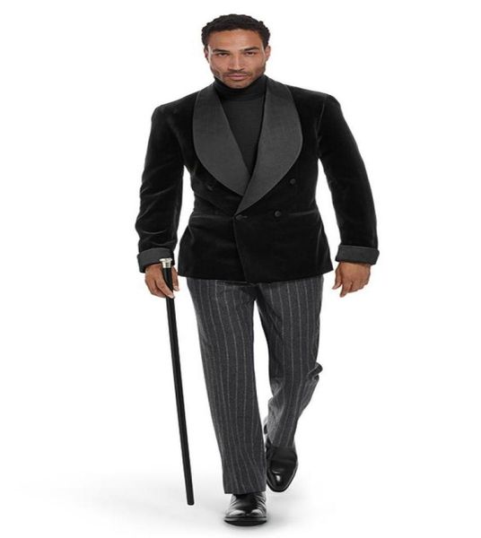 elegant brand italian morning coat pants men suit 2018 custom made double breasted black velvet blazer groom suit wedding tuxedo6333048, Black;gray
elegant brand italian morning coat pants men suit 2018 custom made double breasted black velvet blazer groom suit wedding tuxedo6333048, Black;gray