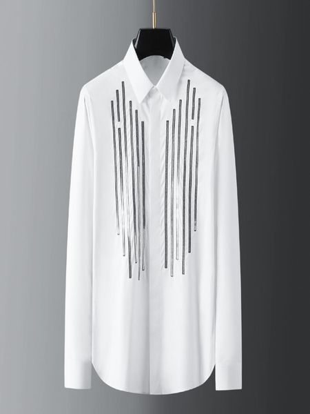 brand sequins shirt men solid color chemise homme cotton business male dress shirts long sleeve slim men shirts8979268, White;black
brand sequins shirt men solid color chemise homme cotton business male dress shirts long sleeve slim men shirts8979268, White;black