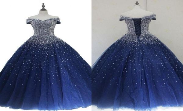 navy blue quinceanera dresses bling beaded off the shoulder corset back aline sweet 16 dress tulle prom dress formal women pagean6935084, Black
navy blue quinceanera dresses bling beaded off the shoulder corset back aline sweet 16 dress tulle prom dress formal women pagean6935084, Black