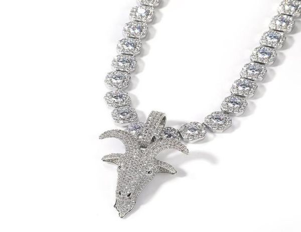 pendant necklaces hip hop micro paved 3a cz stone bling iced out sheep goat head pendants for men rapper jewelry gift gold silver5000835, Silver
pendant necklaces hip hop micro paved 3a cz stone bling iced out sheep goat head pendants for men rapper jewelry gift gold silver5000835, Silver