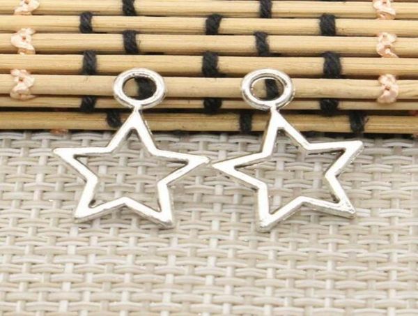 100pcslot antique silver alloy star pentagram charms pendants for diy jewelry making findings 16x22mm4429885, Bronze;silver
100pcslot antique silver alloy star pentagram charms pendants for diy jewelry making findings 16x22mm4429885, Bronze;silver