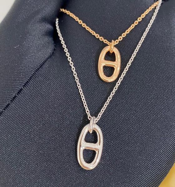 v gold luxury quality pendant necklace in 18k rose gold plated and platinum color for women party engagement jewelry gift with box9023235, Silver 
v gold luxury quality pendant necklace in 18k rose gold plated and platinum color for women party engagement jewelry gift with box9023235, Silver
