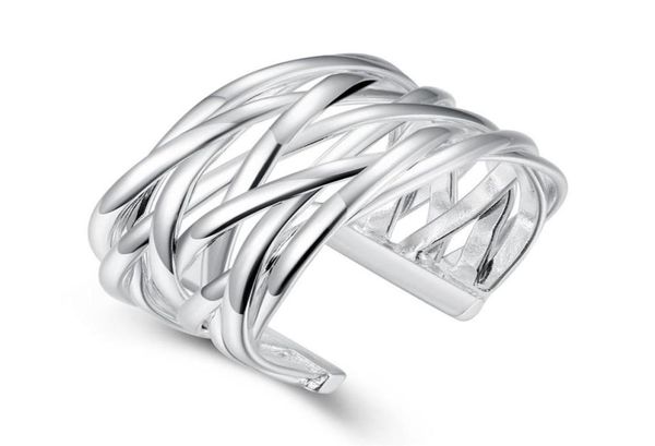 whole 925 sterling silver plated fashion braided ring opening jewelry lknspcr022334r6399608, Golden;silver
whole 925 sterling silver plated fashion braided ring opening jewelry lknspcr022334r6399608, Golden;silver