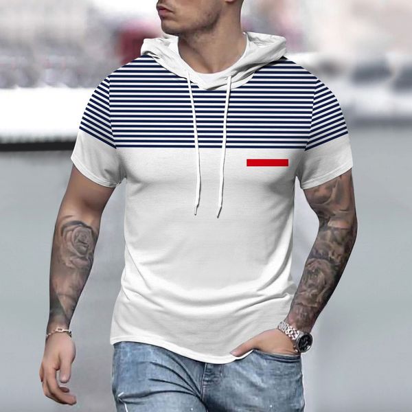 women's t shirt mens casual striped t shirts summer male oversized short sleeve tees harajuku men hooded t shirt hip hop streetwear 23, White
women's t shirt mens casual striped t shirts summer male oversized short sleeve tees harajuku men hooded t shirt hip hop streetwear 23, White