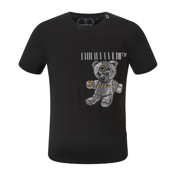 men's designer t shirt devil bear rhinestone skull classic soft comfortable hip hop street pp casual pp2122, White;black
men's designer t shirt devil bear rhinestone skull classic soft comfortable hip hop street pp casual pp2122, White;black