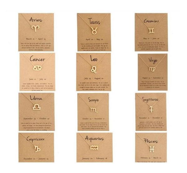 12 zodiac necklaces with gift card constellation sign pendant silver chains necklace for men women fashion jewelry in bulk fast kt1181141
12 zodiac necklaces with gift card constellation sign pendant silver chains necklace for men women fashion jewelry in bulk fast kt1181141