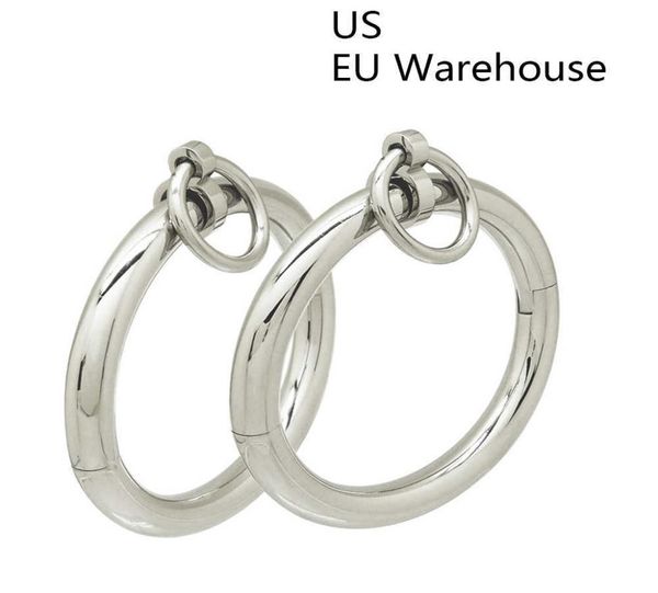 polished shining stainless steel lockable wrist ankle cuffs bangle slave bracelet with removable o ring restraints set q07174211488, Black
polished shining stainless steel lockable wrist ankle cuffs bangle slave bracelet with removable o ring restraints set q07174211488, Black