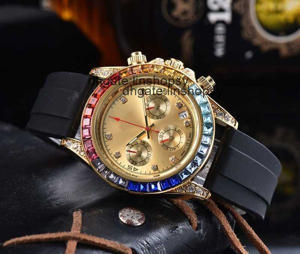 anew wrist watches for men mens watches all dials work quartz watch lluxury brand chronograph clock fashion rol rubber strap montre de luxe, Slivery;golden
anew wrist watches for men mens watches all dials work quartz watch lluxury brand chronograph clock fashion rol rubber strap montre de luxe, Slivery;golden