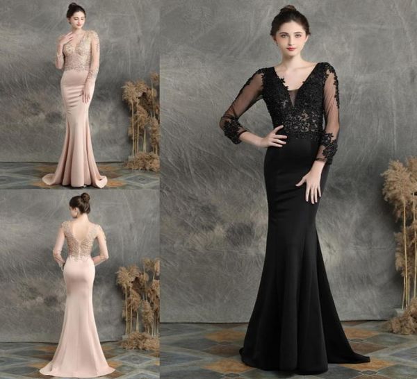 fashion champagne black evening mother of the bride groom dresses with 34 long illusion lace sleeves beaded v neck mermaid satin1742592, Black;red
fashion champagne black evening mother of the bride groom dresses with 34 long illusion lace sleeves beaded v neck mermaid satin1742592, Black;red