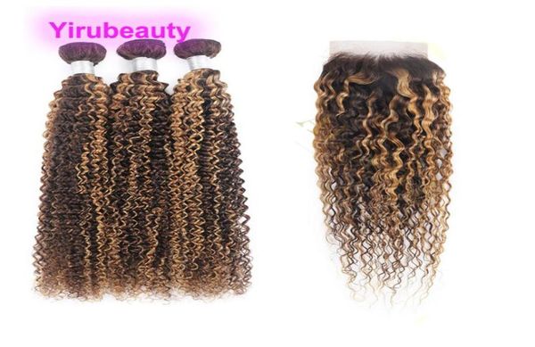 human hair extensions p427 piano color 3 bundles with 4x4 lace closure kinky curly 427 twotones color brazilian peruvian indian 3514877, Black;brown
human hair extensions p427 piano color 3 bundles with 4x4 lace closure kinky curly 427 twotones color brazilian peruvian indian 3514877, Black;brown
