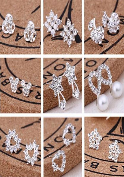 with card packear back 45 styles korean earrings creative super shiny diamond new pearl stud earrings fashion jewelry high quali1104928, Golden;silver
with card packear back 45 styles korean earrings creative super shiny diamond new pearl stud earrings fashion jewelry high quali1104928, Golden;silver