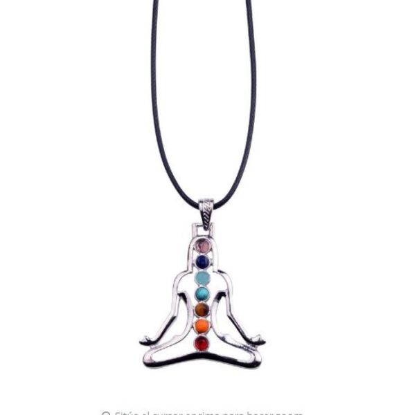 7 chakra reiki stones healing crystal necklaces pendants health amulet 3d symbols stone charms pendant yoga necklace collier1094630, Silver
7 chakra reiki stones healing crystal necklaces pendants health amulet 3d symbols stone charms pendant yoga necklace collier1094630, Silver