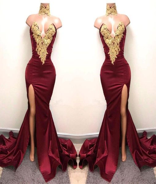 2017 new arrival burgundy mermaid prom dresses lace gold applique sweetheart elastic satin high side split formal dresses evening 9940321, Black;red
2017 new arrival burgundy mermaid prom dresses lace gold applique sweetheart elastic satin high side split formal dresses evening 9940321, Black;red