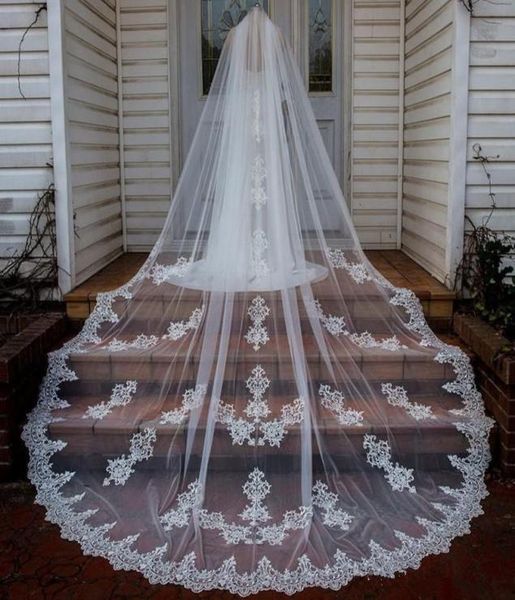 cathedral length long wedding veils custom made white ivory champagne bridal veils with comb lace appliqued wedding veil1736697, Black
cathedral length long wedding veils custom made white ivory champagne bridal veils with comb lace appliqued wedding veil1736697, Black