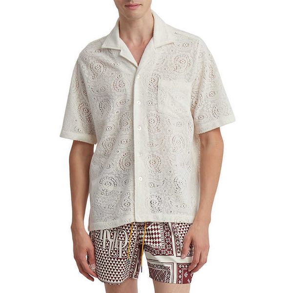 men's casual shirts oem summer button up shirt cotton throughout short sleeves crochet shirts for men customized casual jacquard patter, White;black
men's casual shirts oem summer button up shirt cotton throughout short sleeves crochet shirts for men customized casual jacquard patter, White;black