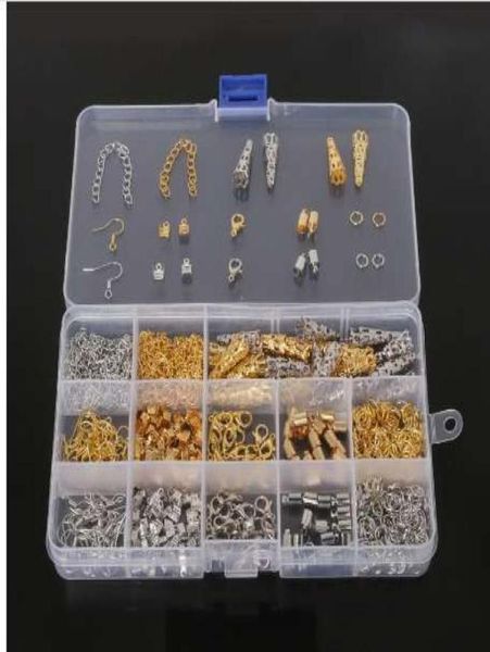 diy jewelry findings kit bead caps earring hook lobster clasp end cap jump rings crimp beads extension chain for jewelry making3604651, Bronze;silver
diy jewelry findings kit bead caps earring hook lobster clasp end cap jump rings crimp beads extension chain for jewelry making3604651, Bronze;silver