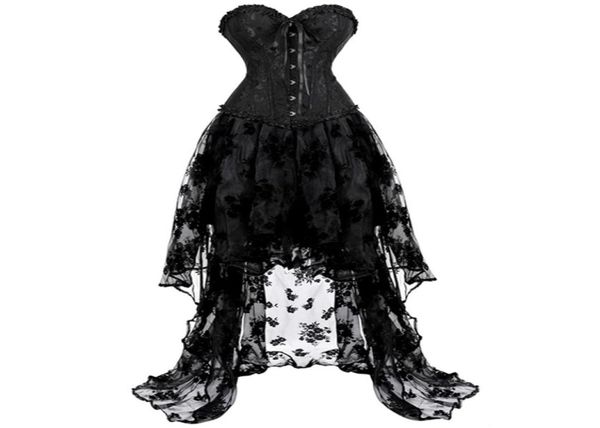 corset dress skirt set tutu lace overbust corsets for women gothique plus size costume burlesque corselet victorian black 2205535460
corset dress skirt set tutu lace overbust corsets for women gothique plus size costume burlesque corselet victorian black 2205535460