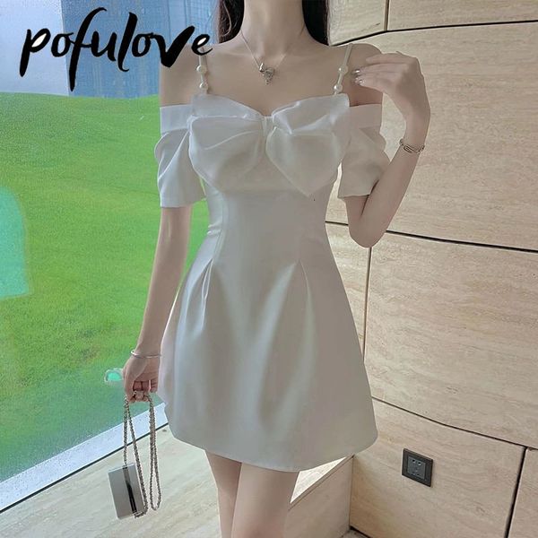 basic casual dresses off shoulder bow dres slim short slip dress ladies style birthday formal elegant white mini drop 230715, Black;gray
basic casual dresses off shoulder bow dres slim short slip dress ladies style birthday formal elegant white mini drop 230715, Black;gray