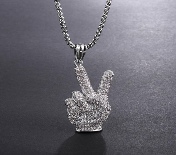 hip hop full a cz stone paved bling ice out victory gesture pendants necklace for men rapper jewelry silver color4336306
hip hop full a cz stone paved bling ice out victory gesture pendants necklace for men rapper jewelry silver color4336306