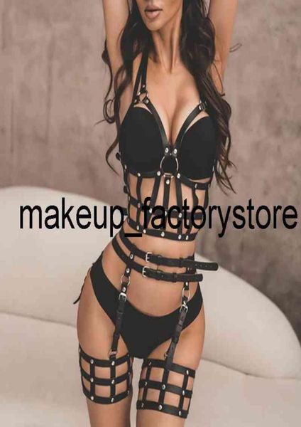 massage body bondage pu leather harness toys erotic lingerie whole set women garter belt lingerie sets mask harness bra goth acces3107397
massage body bondage pu leather harness toys erotic lingerie whole set women garter belt lingerie sets mask harness bra goth acces3107397