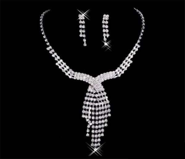 wedding bridal accessories jewelry necklace and earring set party jewelry for bride5420195, White
wedding bridal accessories jewelry necklace and earring set party jewelry for bride5420195, White