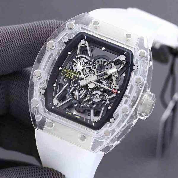 aluxury watch date mens richa milles transparent crystal glass watch full automatic mechanical hollow out fashion luminous personalized wine, Slivery;golden
aluxury watch date mens richa milles transparent crystal glass watch full automatic mechanical hollow out fashion luminous personalized wine, Slivery;golden