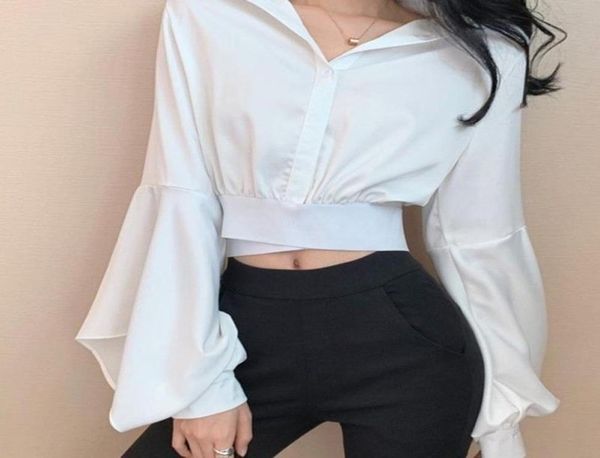 men039s casual shirts 2021 spring y2k blouse women v neck button long sleeve vintage crop female outdoor korean fashi2654978, White;black
men039s casual shirts 2021 spring y2k blouse women v neck button long sleeve vintage crop female outdoor korean fashi2654978, White;black