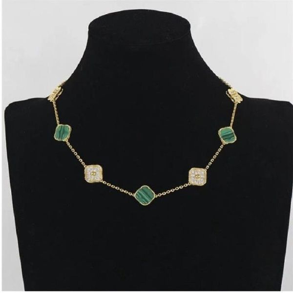 clover necklace designer fashion jewelry rose gold silver plated diamond chain woman four leaf clover flower necklace womens jewelrys for pa
clover necklace designer fashion jewelry rose gold silver plated diamond chain woman four leaf clover flower necklace womens jewelrys for pa