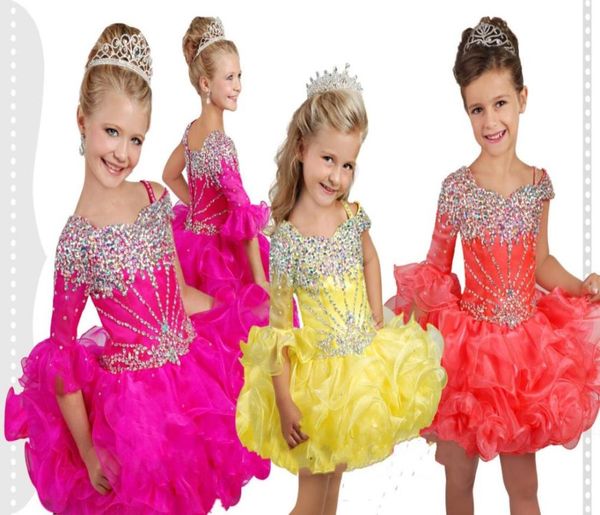 lovely 2022 cupcake toddler girls pageant dresses pink yellow one shoulder long sleeves organza short ruffles crystal flower g5691281, White;red
lovely 2022 cupcake toddler girls pageant dresses pink yellow one shoulder long sleeves organza short ruffles crystal flower g5691281, White;red
