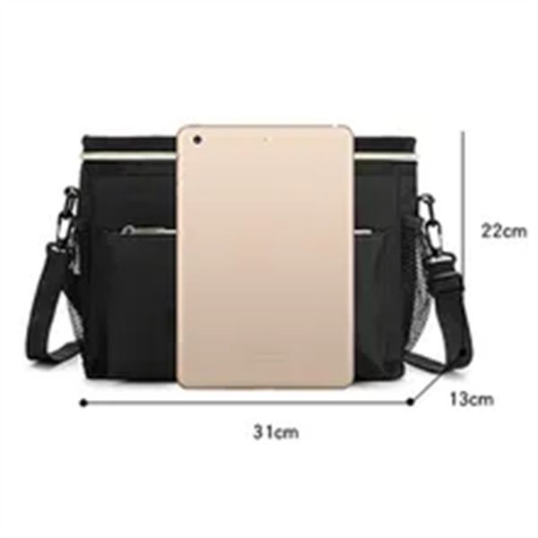 baby stroller waterproof diaper bag large capacity mommy travel bags multifunctional maternity mother baby stroller organizer a1, Black
baby stroller waterproof diaper bag large capacity mommy travel bags multifunctional maternity mother baby stroller organizer a1, Black
