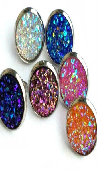 fashion 12mm imitate natural stone drusy druzy stainless steel stud earrings for women lady jewelry nmk11910546, Golden;silver
fashion 12mm imitate natural stone drusy druzy stainless steel stud earrings for women lady jewelry nmk11910546, Golden;silver