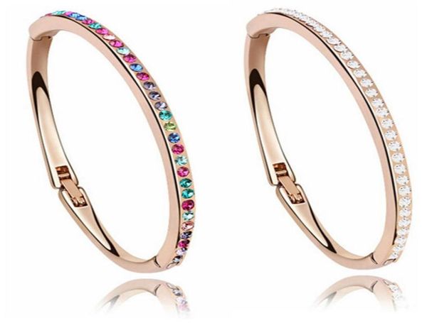 austrian crystal bracelets bangles brand fashion charm cuff bracelets for women jewelry 18k rose gold plated 60601694421, Black
austrian crystal bracelets bangles brand fashion charm cuff bracelets for women jewelry 18k rose gold plated 60601694421, Black