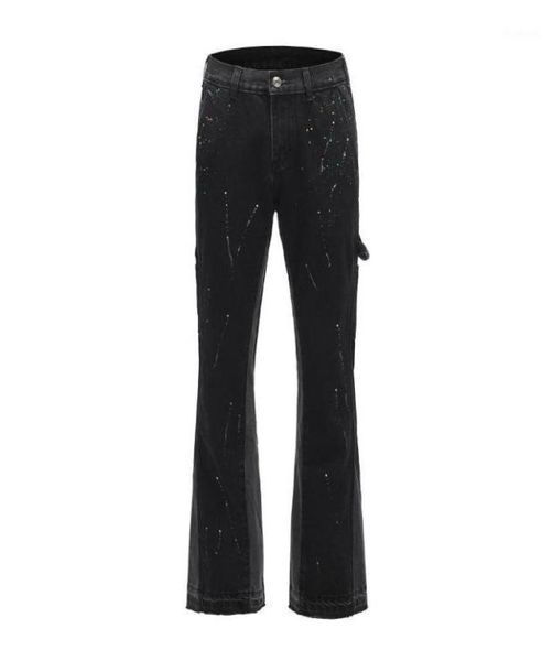 men039s jeans urban streetwear flare pants black wide leg hip hop splashed ink trousers men patchwork slim fit denim for menmen8510611, Blue
men039s jeans urban streetwear flare pants black wide leg hip hop splashed ink trousers men patchwork slim fit denim for menmen8510611, Blue