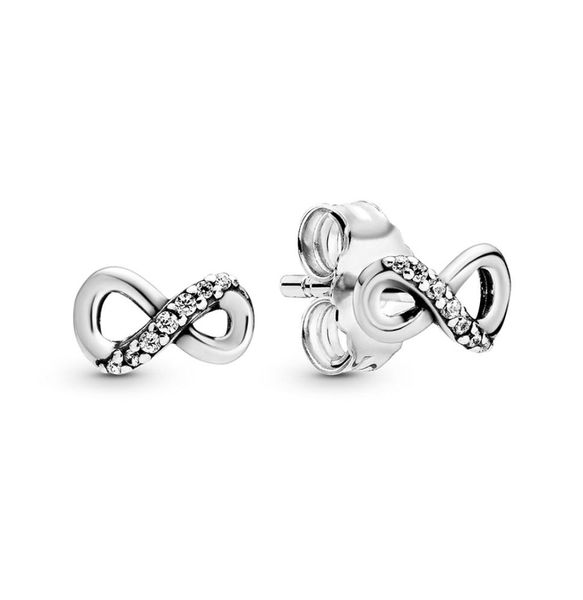 authentic 925 sterling silver womens sparkling infinity stud earrings luxury fashion jewelry designer symbols earrings with charme5929381, Golden;silver
authentic 925 sterling silver womens sparkling infinity stud earrings luxury fashion jewelry designer symbols earrings with charme5929381, Golden;silver
