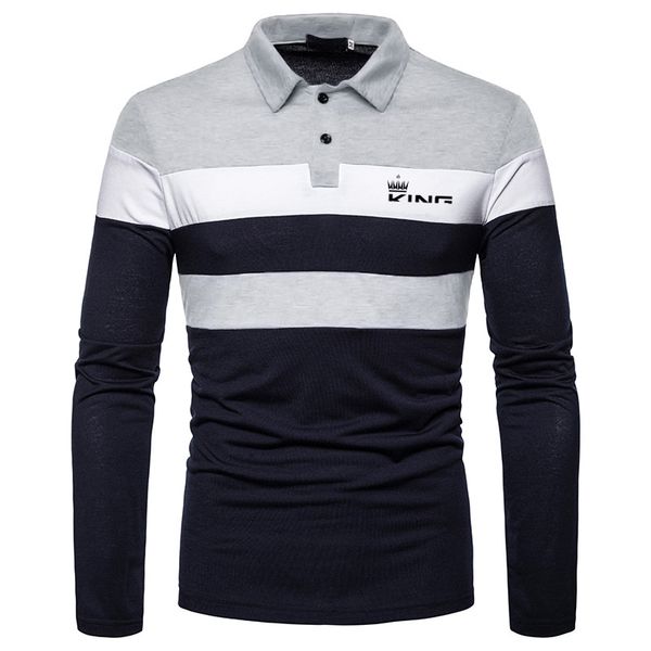 men's polos men polo shirt long sleeve contrast color clothing four seasons streetwear casual fashion 230715, White;black
men's polos men polo shirt long sleeve contrast color clothing four seasons streetwear casual fashion 230715, White;black