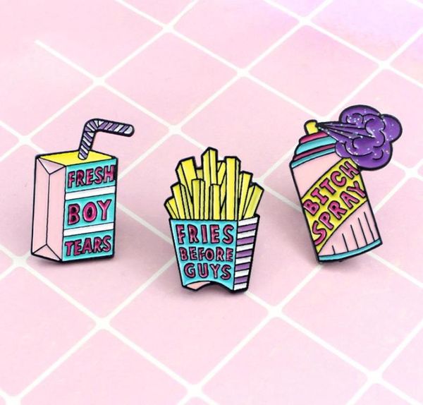 3pcs lovely cartoon brooch pins cute lapel pins enamel brooches set french fries milk box spray denim jacket badge jewelry accesso4702368, Gray
3pcs lovely cartoon brooch pins cute lapel pins enamel brooches set french fries milk box spray denim jacket badge jewelry accesso4702368, Gray