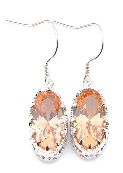 luckyshine elegant simple new womens champagne zircon hook earrings 925 sterling silver oval morganite gems engagements party earr7493484, Golden
luckyshine elegant simple new womens champagne zircon hook earrings 925 sterling silver oval morganite gems engagements party earr7493484, Golden