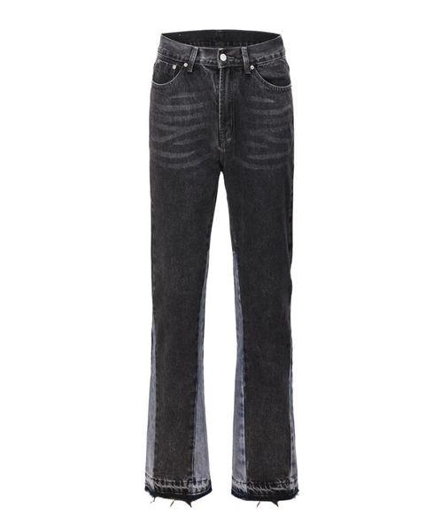 dark icon unlock hemline patchwork jeans men high street flare pants denim trousers2391347, Blue
dark icon unlock hemline patchwork jeans men high street flare pants denim trousers2391347, Blue