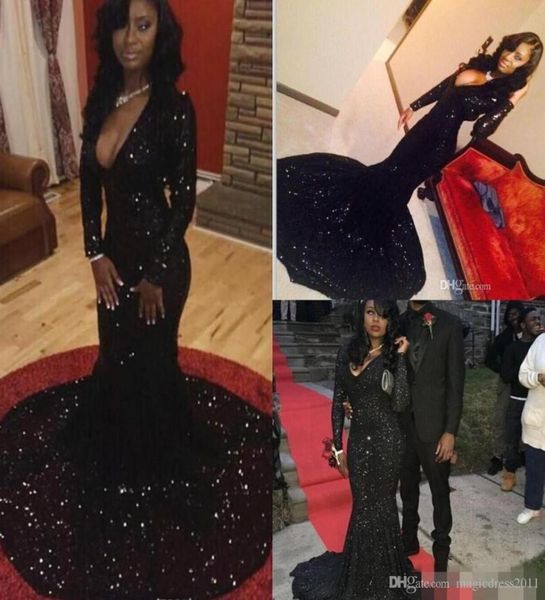 bling long sleeves sequins mermaid evening dresses plunging neckline court train evening gowns women formal party dresses5803729, Black;red
bling long sleeves sequins mermaid evening dresses plunging neckline court train evening gowns women formal party dresses5803729, Black;red