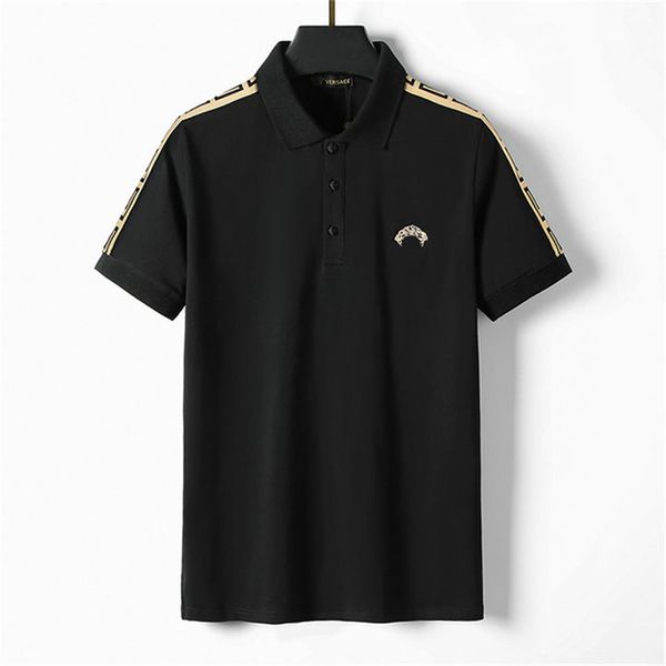 #9 fashion men's t-shirts mens polo short sleeve breathable tees letter pattern print men women summer t shirts plus size men's p, White;black
#9 fashion men's t-shirts mens polo short sleeve breathable tees letter pattern print men women summer t shirts plus size men's p, White;black