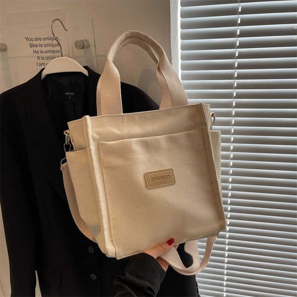 student canvas bag women's one shoulder crossbody bag medium handheld bag shopping bag tote casual bag tide
student canvas bag women's one shoulder crossbody bag medium handheld bag shopping bag tote casual bag tide