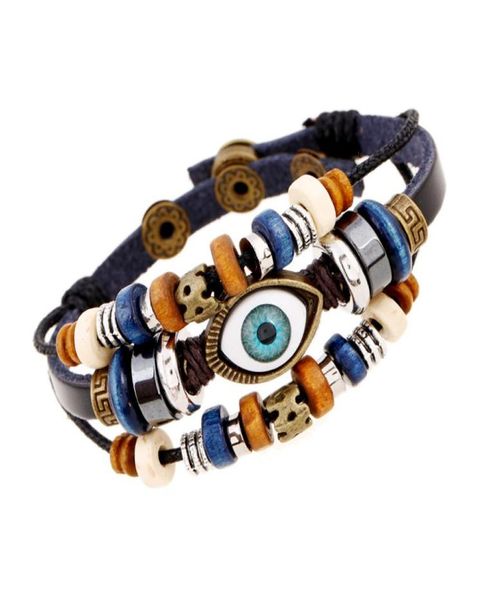 punk design turkish evil eye bracelets wristband female genuine leather bracelet ethnic vintage jewelry for women men8141468, Golden;silver
punk design turkish evil eye bracelets wristband female genuine leather bracelet ethnic vintage jewelry for women men8141468, Golden;silver