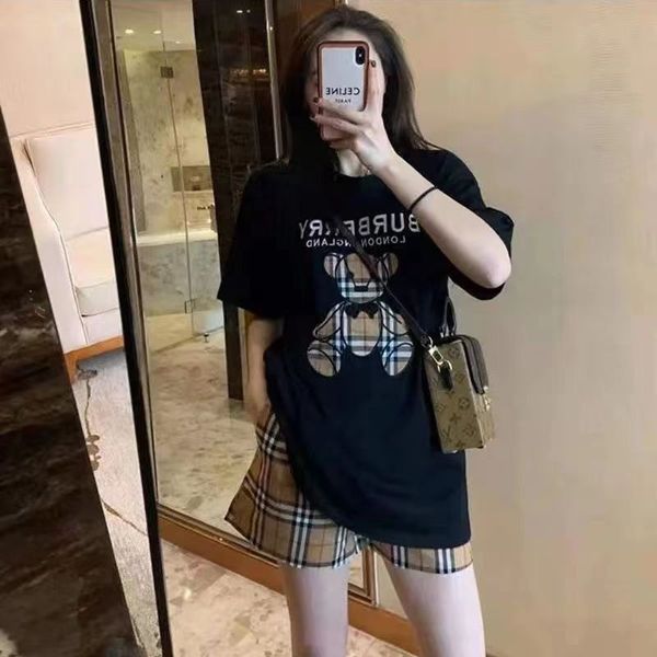 fashion womens tracksuits celebrity temperament short sleeve t-shirt women summer shorts holiday casual wear two-piece set women, White
fashion womens tracksuits celebrity temperament short sleeve t-shirt women summer shorts holiday casual wear two-piece set women, White