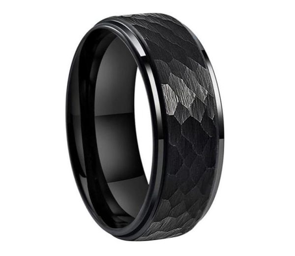 itungsten 6mm 8mm men women black hammered tungsten ring wedding engagement band fashion jewelry stepped edges comfort fit71267291538106, Silver
itungsten 6mm 8mm men women black hammered tungsten ring wedding engagement band fashion jewelry stepped edges comfort fit71267291538106, Silver