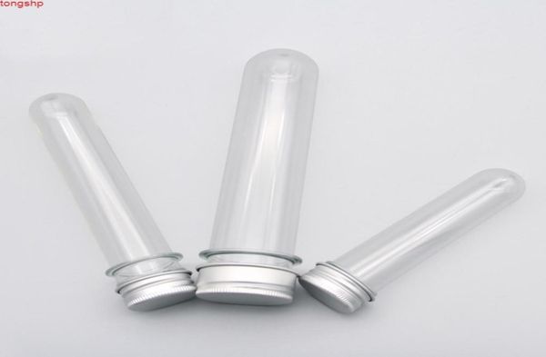 30ml 40ml 100ml 50pcs excellent plastic transparent test tubes aluminum cap empty bottles bath salt candy bottlesgood qty3123811
30ml 40ml 100ml 50pcs excellent plastic transparent test tubes aluminum cap empty bottles bath salt candy bottlesgood qty3123811