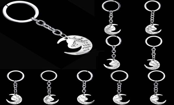 i love you to the moon and back keychain key rings moon love keychain designer jewelry1328117, Slivery;golden
i love you to the moon and back keychain key rings moon love keychain designer jewelry1328117, Slivery;golden
