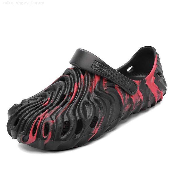 fingerprint sandals trendy casual couple style slip resistant beach thick soles lightweight hole shoes cors ha691-8, Black
fingerprint sandals trendy casual couple style slip resistant beach thick soles lightweight hole shoes cors ha691-8, Black