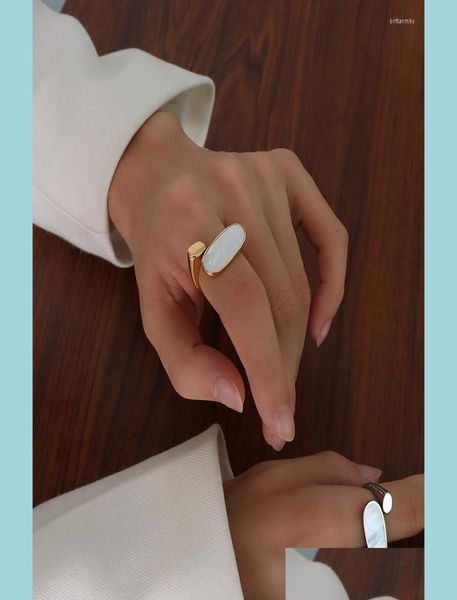 cluster rings cluster rings titanium with 18k gold natural shell ring women stainess steel jewelry party t show gown runway rare k2425048, Golden;silver
cluster rings cluster rings titanium with 18k gold natural shell ring women stainess steel jewelry party t show gown runway rare k2425048, Golden;silver