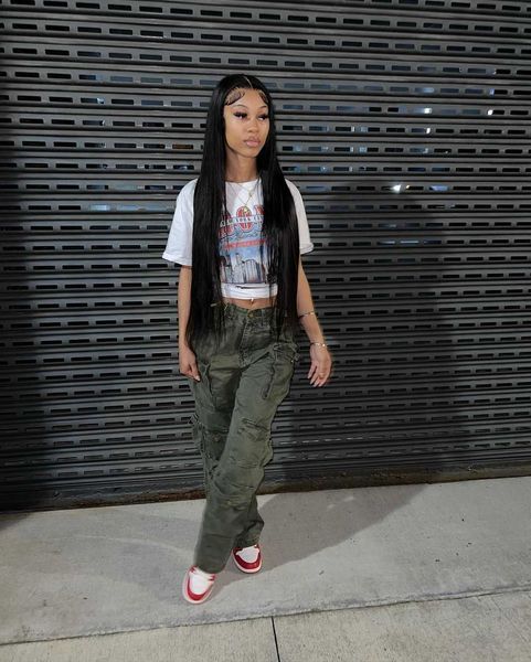 personalized fashion trend print t-shirt short round neck, White
personalized fashion trend print t-shirt short round neck, White